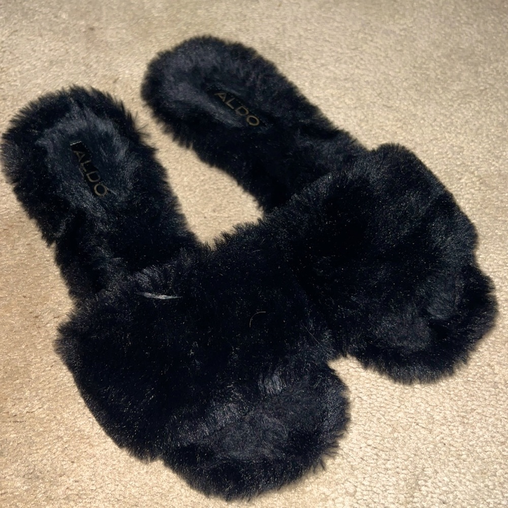 Aldo Slippers Black